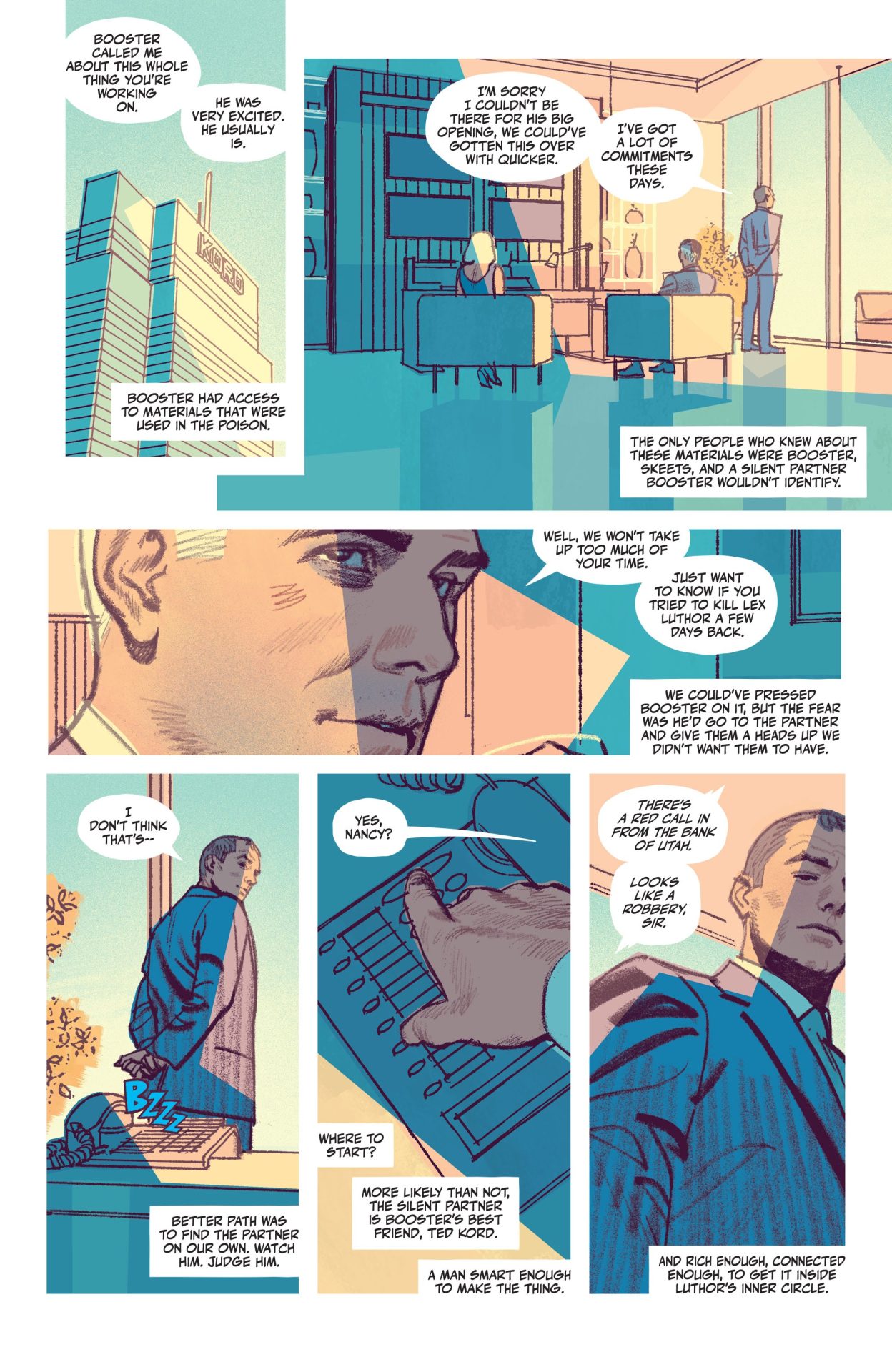 Preview: The Human Target #4 - Graphic Policy