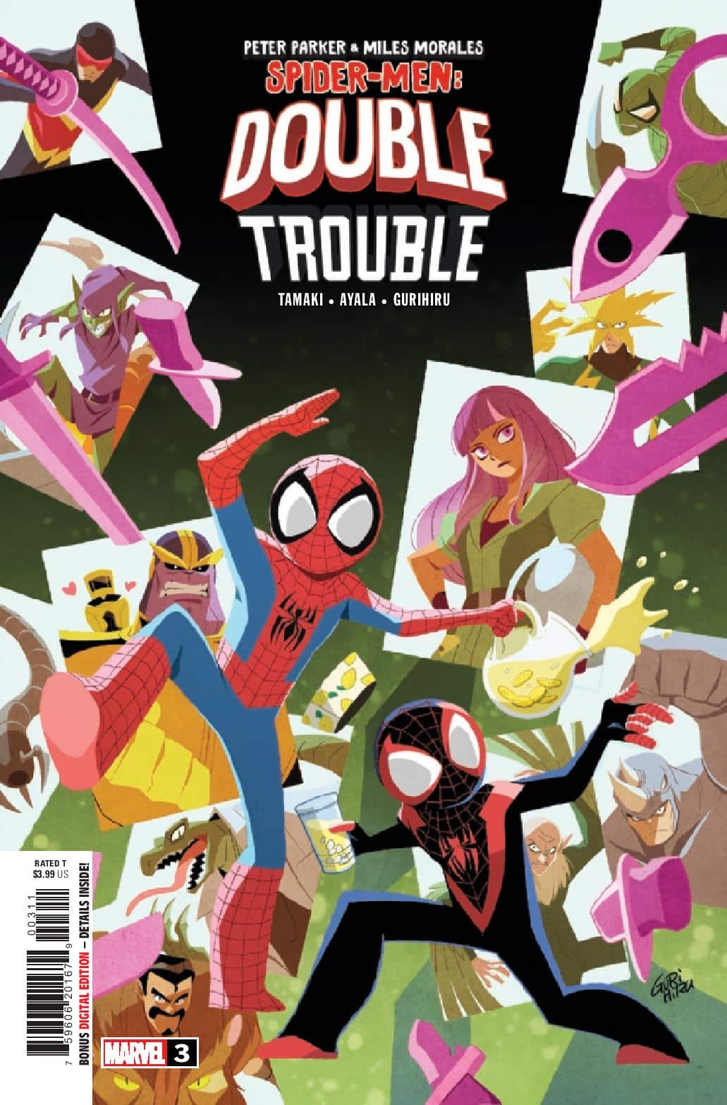 Preview: Peter Parker & Miles Morales Spider-Men: Double Trouble #3 (of 4)  - Graphic Policy