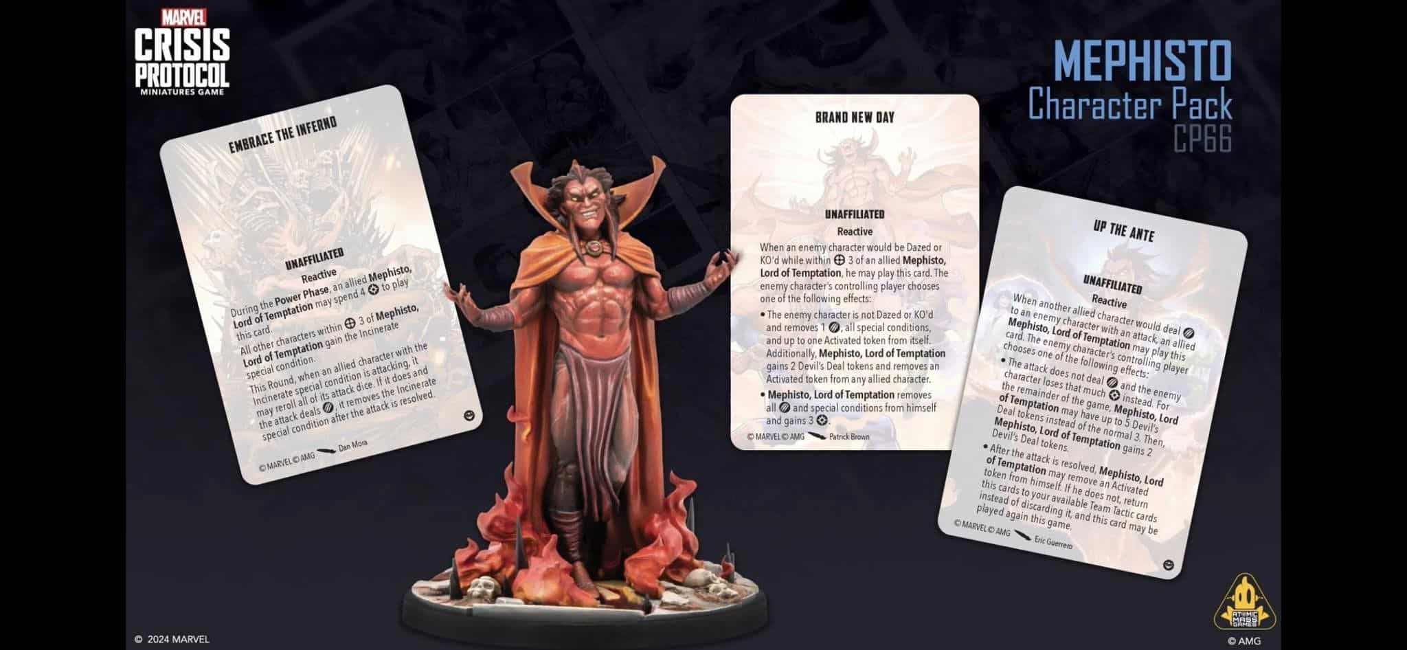 Acheter Marvel: Crisis Protocol: Mephisto - Atomic Mass Games - Jeux de figurines