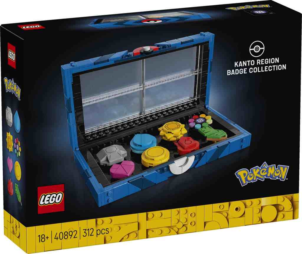 LEGO® Pokémon™ Kanto Region Badge Collection (40892)