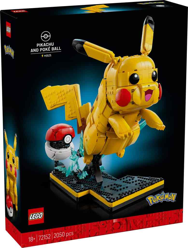 LEGO® Pokémon™ Pikachu and Poké Ball