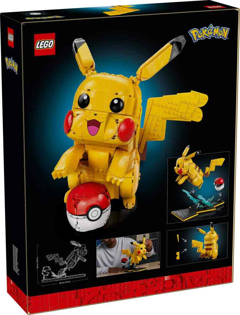 LEGO® Pokémon™ Pikachu and Poké Ball