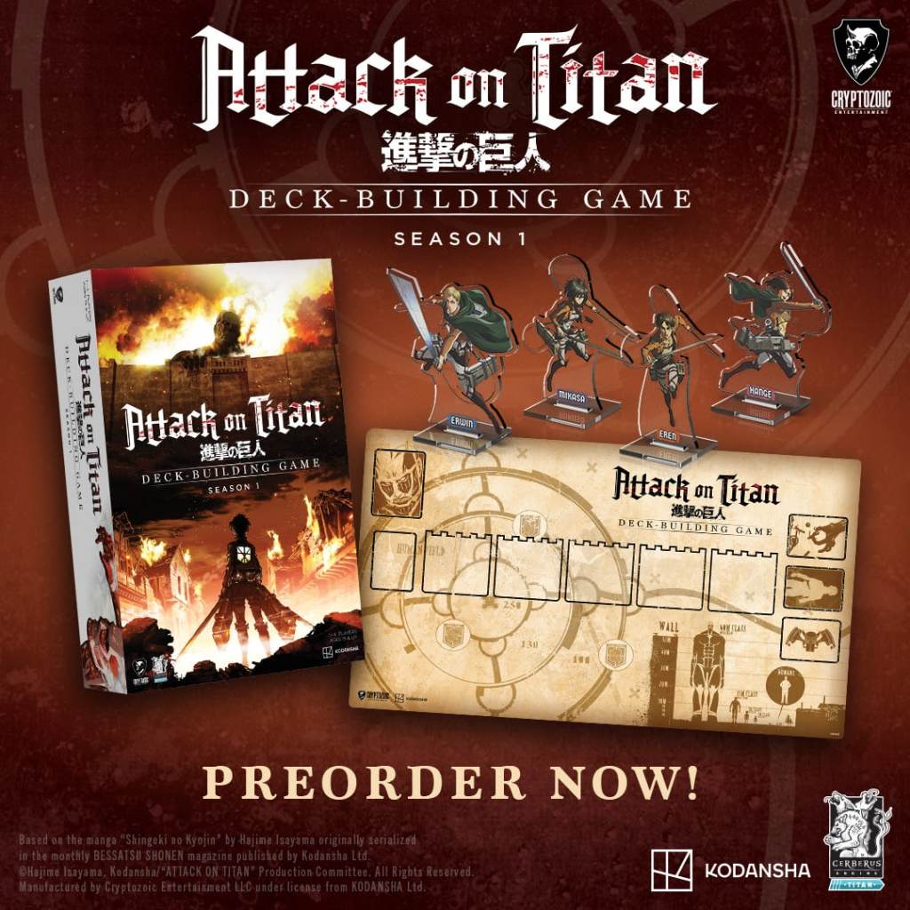 Attack on Titan Deck-Building Game