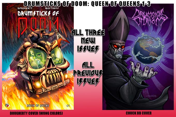 Drumsticks of Doom: Queen of Queens 1-3