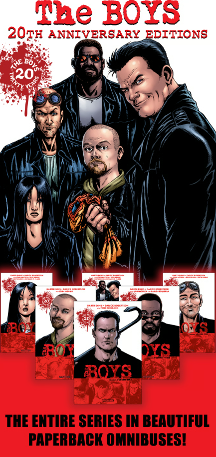 The Boys 20th Anniversary Editions