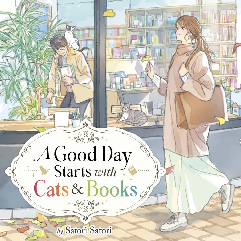 A Good Day Starts with Cats and Books