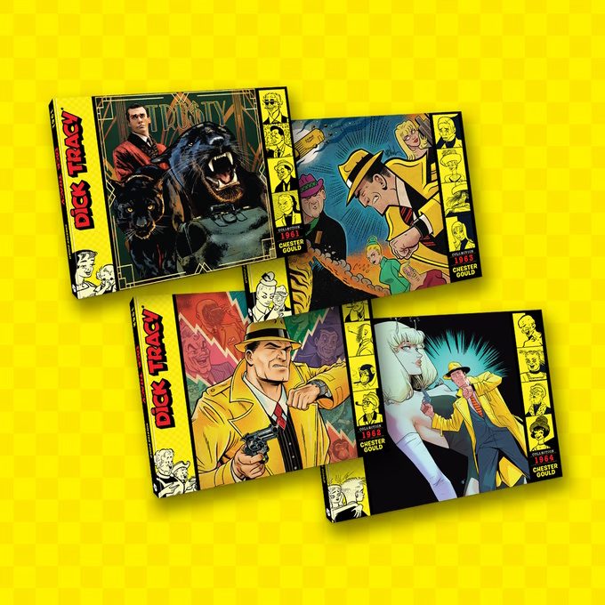 Dick Tracy Collection - Back in Print Softcovers 1961-1964