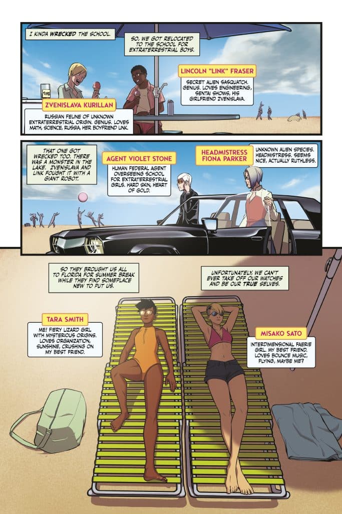 Preview: School For Extraterrestrial Girls Vol. 3