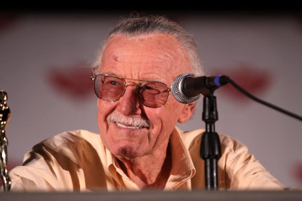 Stan Lee at the Phoenix Comicon in Phoenix, Arizona. Via Gage Skidmore Flickr