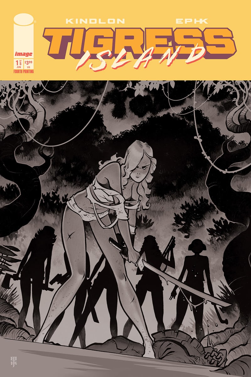 Tigress Island #1, fourth printing