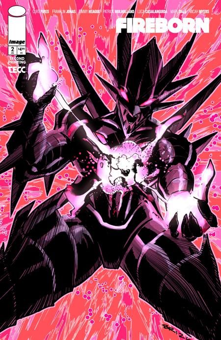 Fireborn #2, second printing