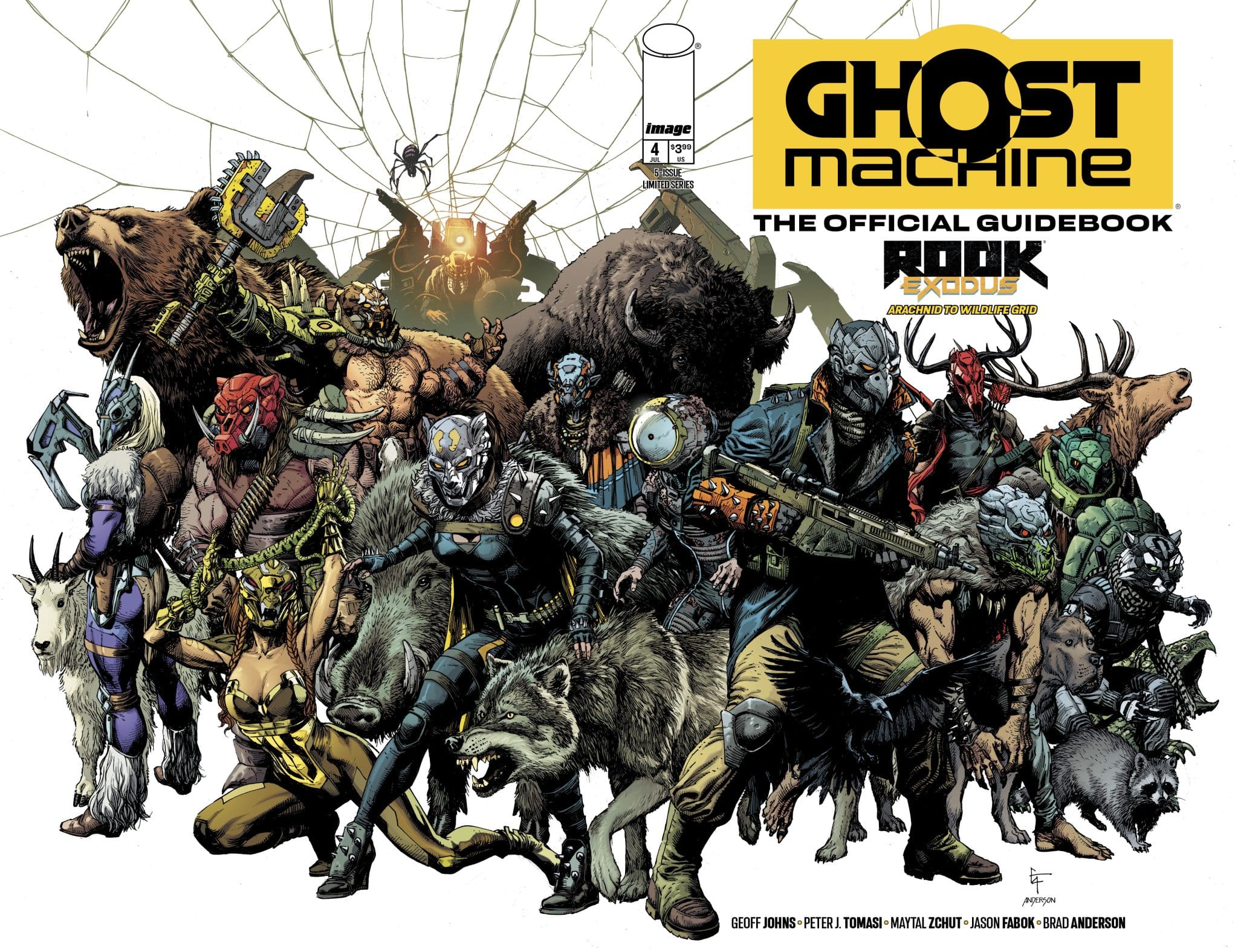 Preview: Ghost Machine: The Official Guidebook #4 - Graphic Policy