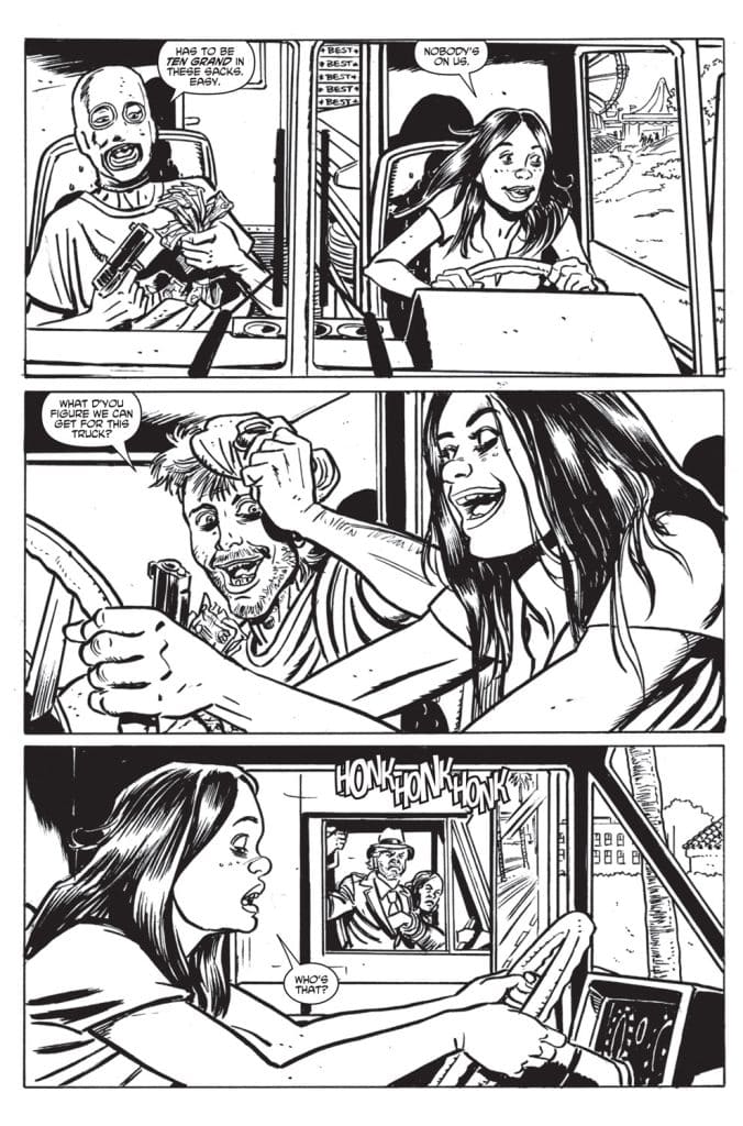 Get an early look at Hank Howard, Pizza Detective: The Fair Play #1, out August 5