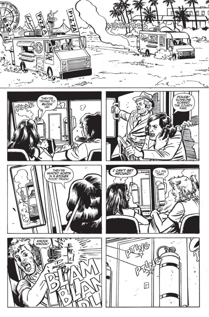 Get an early look at Hank Howard, Pizza Detective: The Fair Play #1, out August 5