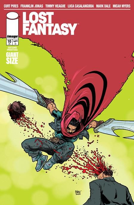 Lost Fantasy #10, second printing