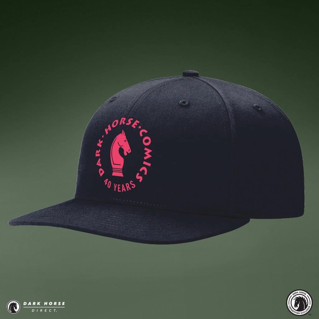 Dark Horse Comics 40th Logo Hat (Pink Logo)