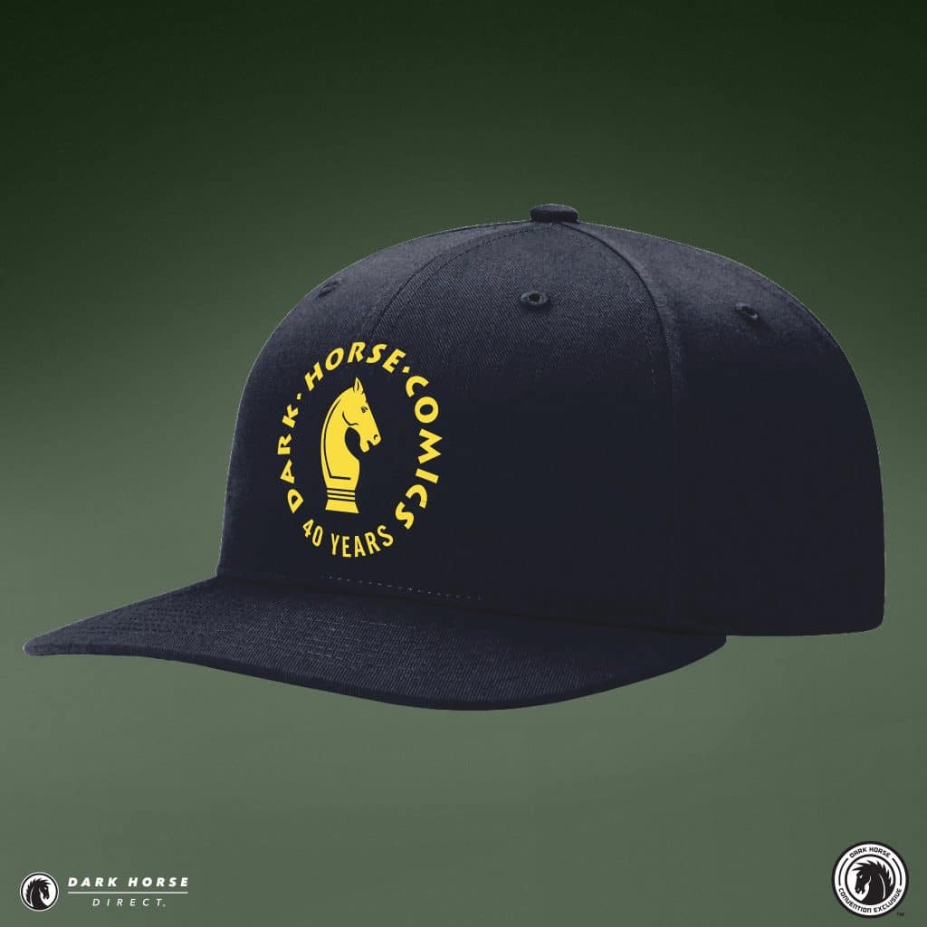 Dark Horse Comics 40th Logo Hat (Yellow Logo)