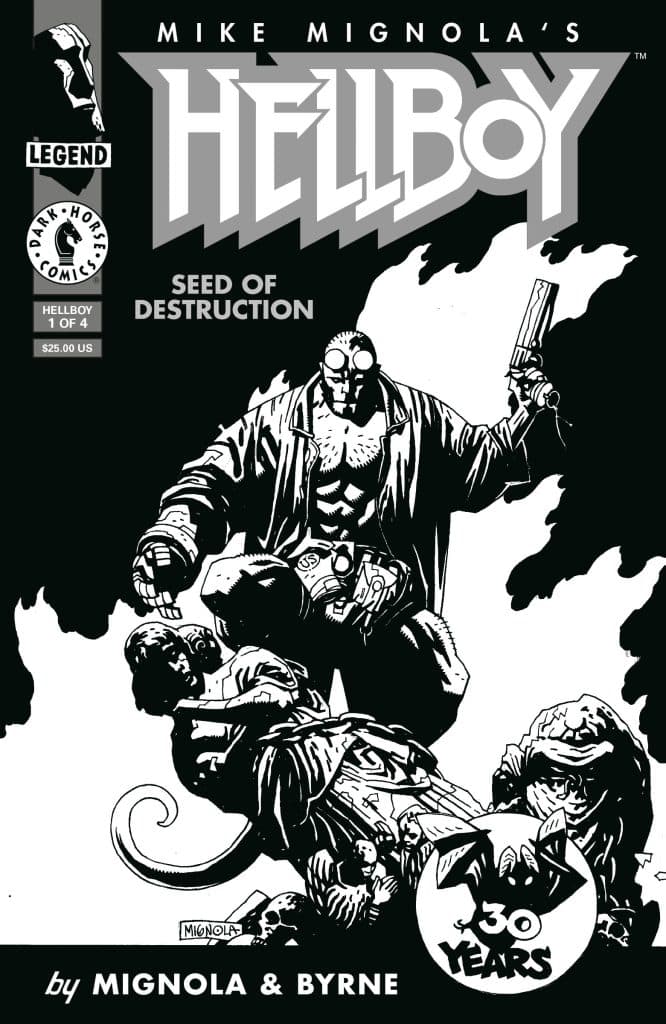 HELLBOY: SEED OF DESTRUCTION #1 30TH ANNIVERSARY EDITION