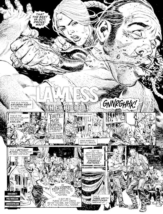 Preview: Judge Dredd Megazine 494