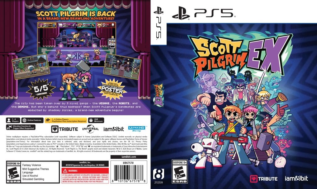 SCOTT PILGRIM EX GAME SLEEVES