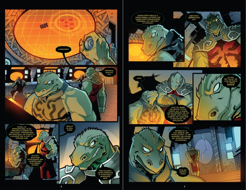 Preview: Star Trek: Aliens – IDW Classic Collections
