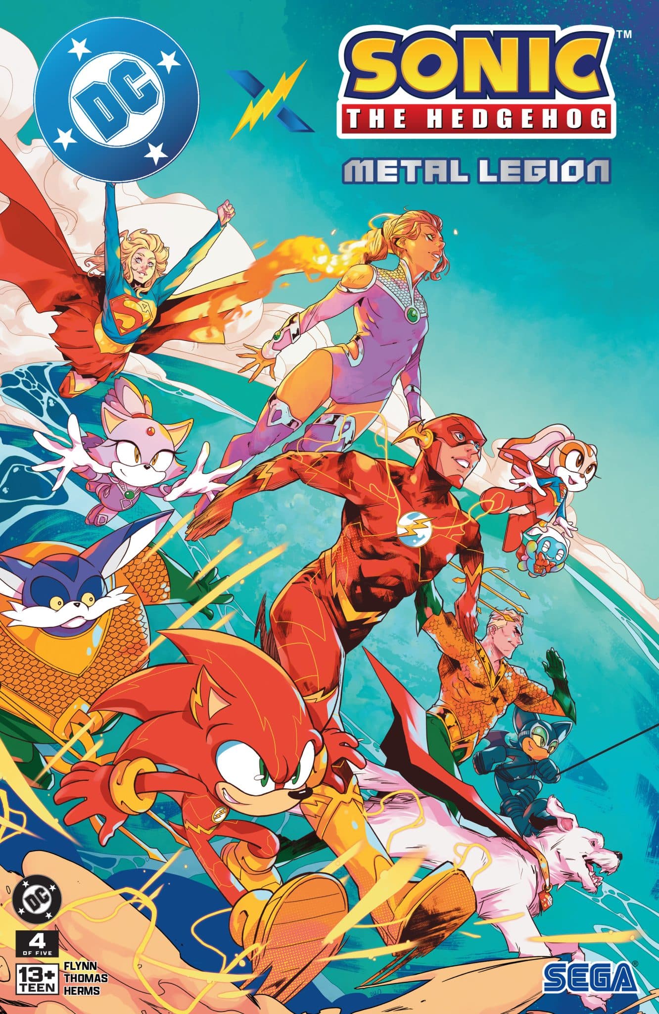 DC x Sonic the Hedgehog: Metal Legion #4