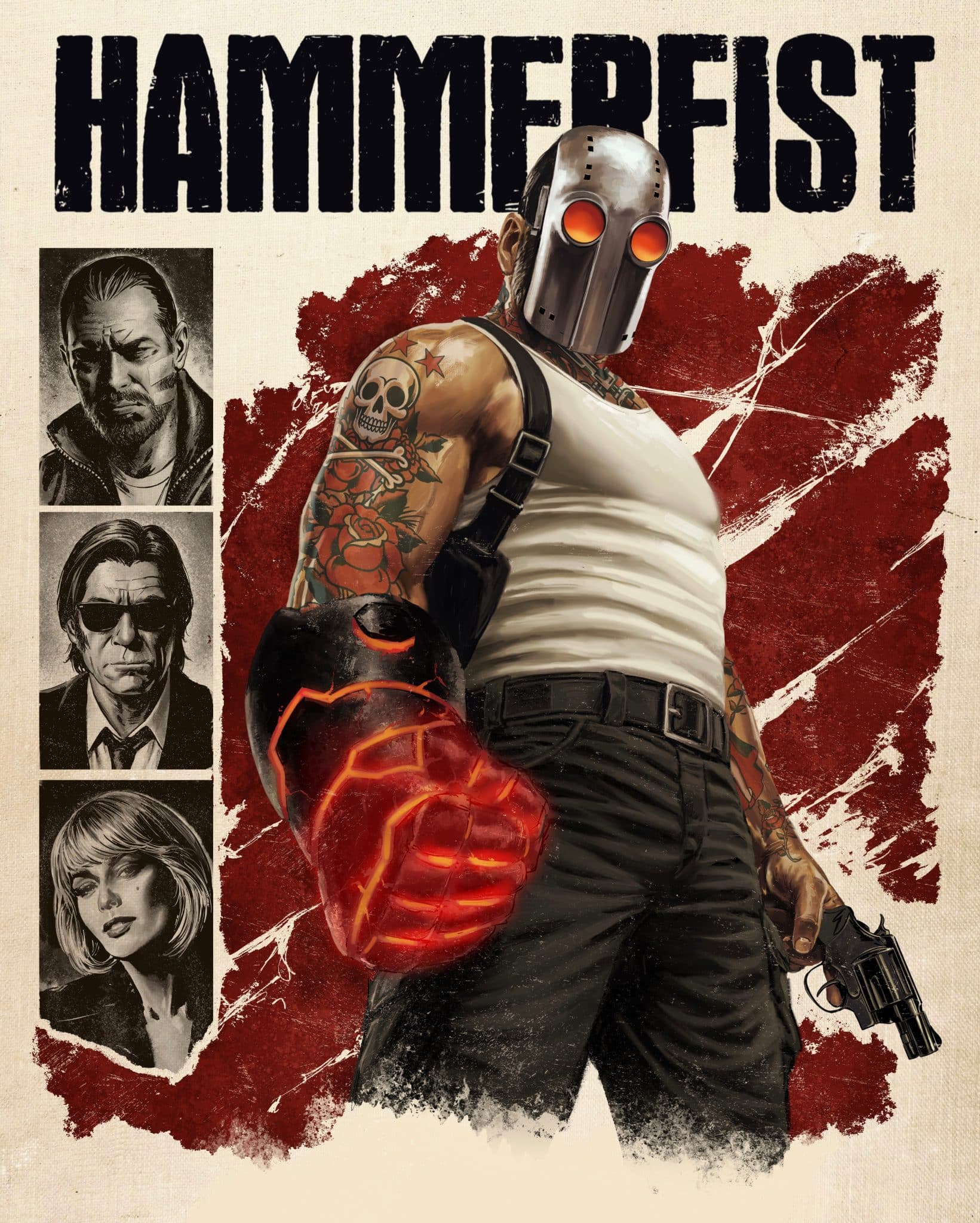 Hammerfist #1, second printing