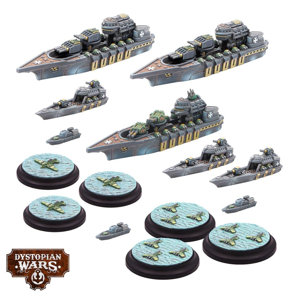 Dystopian Wars: Imperium Starter Set