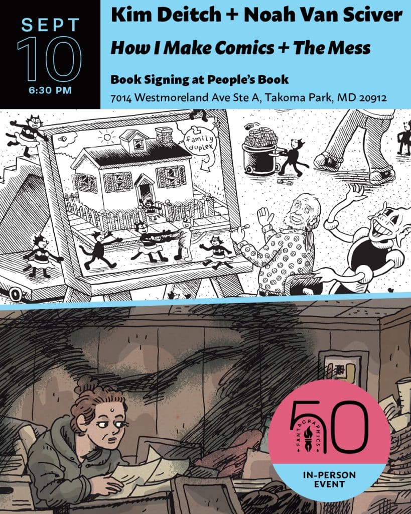 Kim Deitch and Noah Van Sciver at People's Book