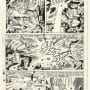 Page 12 from Fantastic Four Annual #4 from 1966, featuring ink art by Joe Sinnott and lettering by Sam Rosen, also part of the generous gift to the Kirby Museum from Richard Howell..